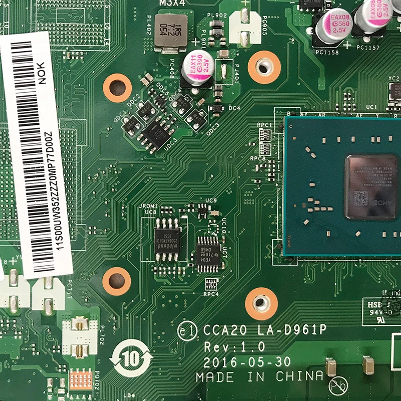 Материнская плата для Lenovo AIO 510 22ASR 23ASR все в одном компьютер Детская DDR3 00UW352 CCA20