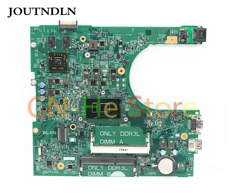 JOUTNDLN FOR DELL INSPIRON 15 3468 3568 Laptop motherboard 14236-1 0DYXNC CN-0DYXNC DYXNC W/ I7-7500U and R5 GPU | Компьютеры и офис