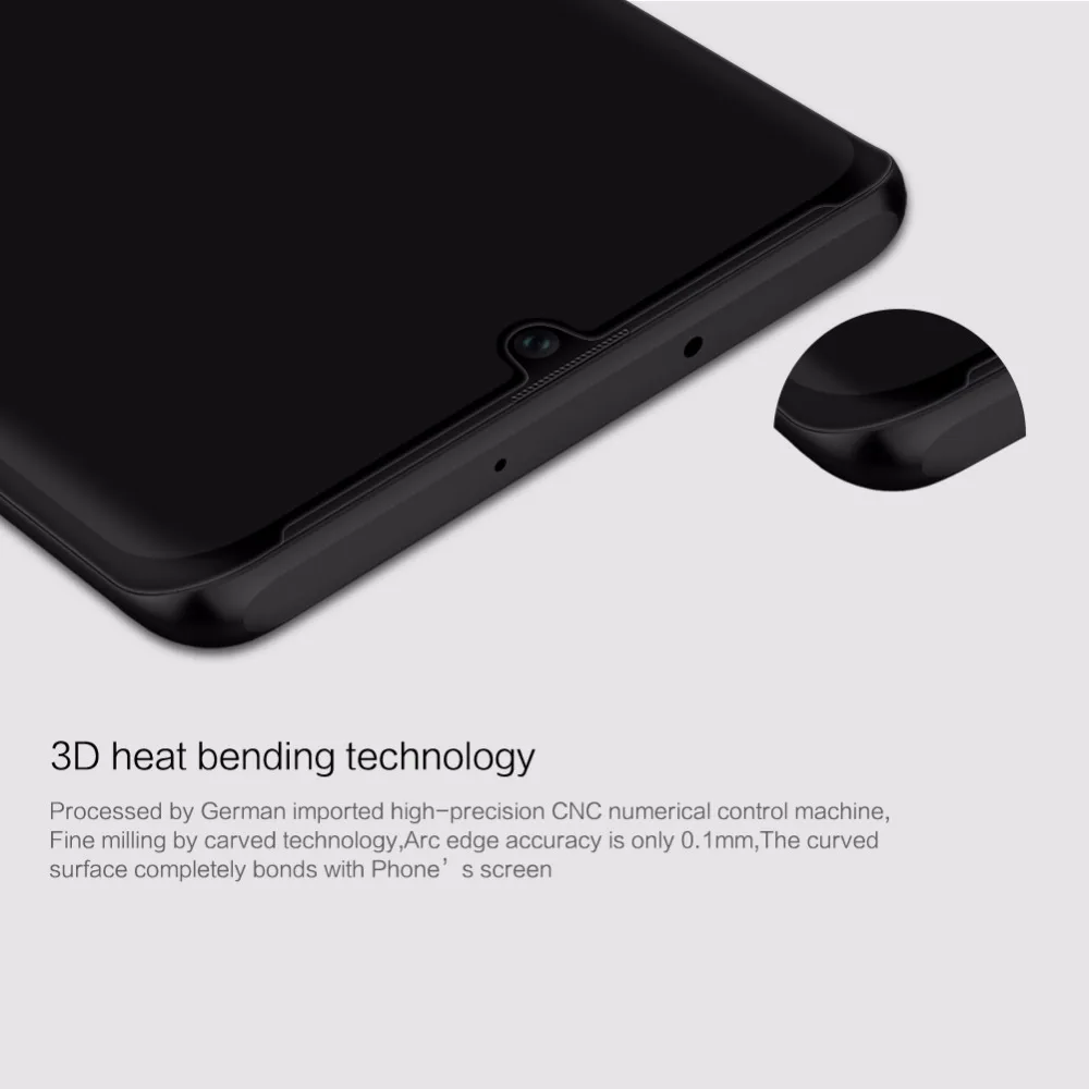 Защитное стекло NILLKIN Amazing 3D CP + MAX 9H Защитная пленка для экрана Huawei P30 Pro|Защитные