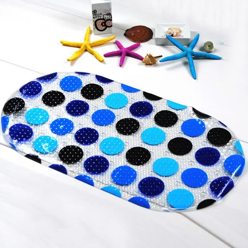 Круглый точечный Декор антимикробный ПВХ материал Нескользящие коврики для