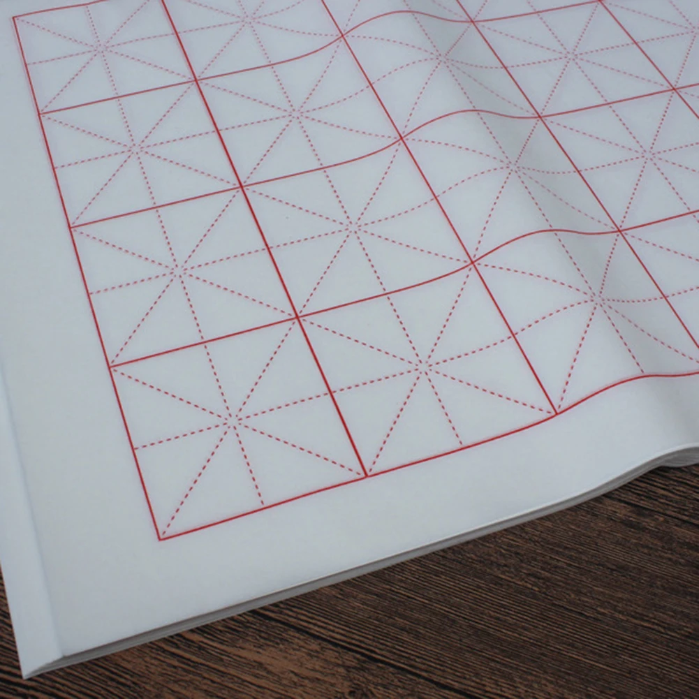 100 шт. сырье/полусырье пересекающееся каллиграфическое Рисование Практика