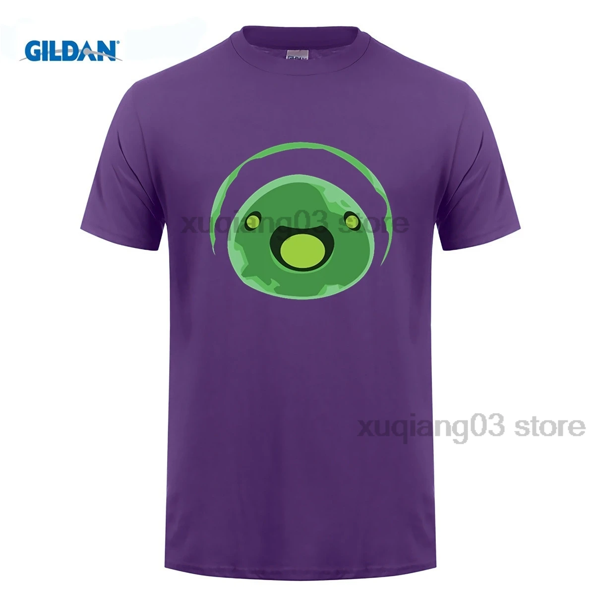 Kazzar Kid's Slime Rancher Icoon Rad Ronde Kraag T-shirt | Мужская одежда