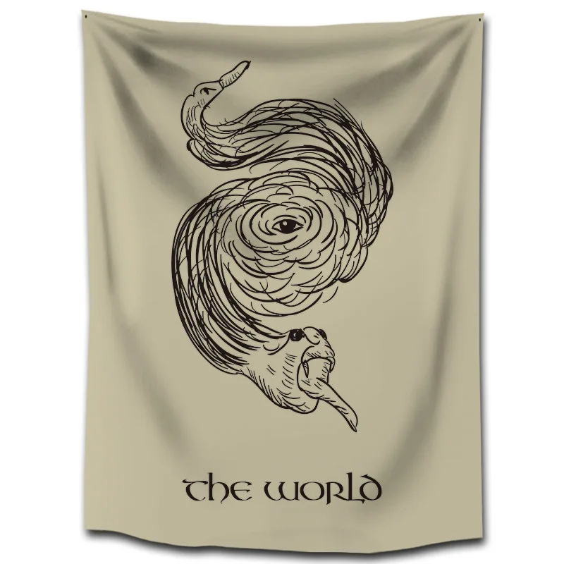 Гобелен мандалы хиппи индийский гобелен дивное колдовство настенный подвесной в