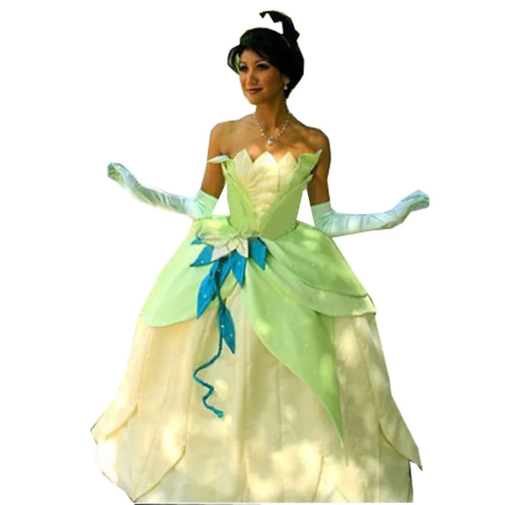 Маскарадный костюм для взрослых женщин Лягушка Косплей Костюм зеленый