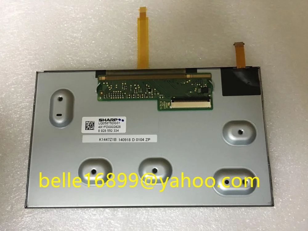 Новый оригинальный ЖК экран LQ058T5DG30 LQ058T5DG31 5 8 дюйма с сенсорным экраном для GPS