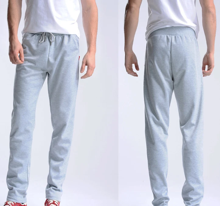 

Vogue Nice Spring New Large Size Men Casual Straight Leg Men Trousers Cotton Loose Exercise Waist