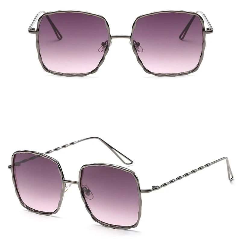 IMIXLOT квадратные Безразмерные Винтажные Солнцезащитные очки женские твист