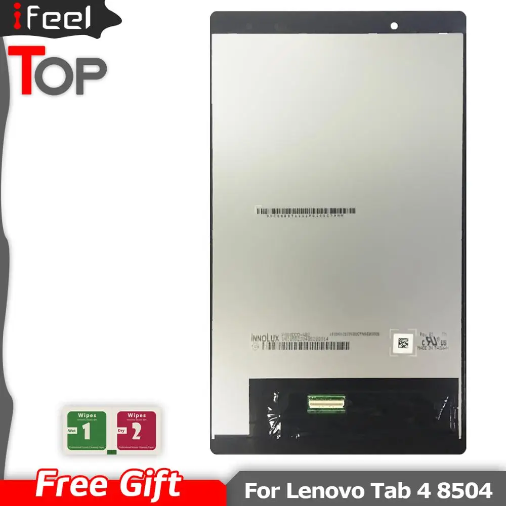 Новый ЖК-дисплей для Lenovo Tab 4 8 0 ТБ 8504 дюйма TB-8504X зеркальный + дигитайзер сенсорного