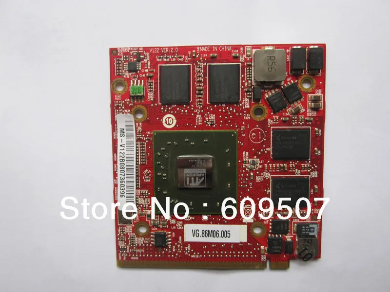 Новинка для ноутбука Acer Aspire 5520G 5920G 6530G 6920G ATI Mobility Radeon HD 3650 HD3650 DDR3 256 Мб MXM II
