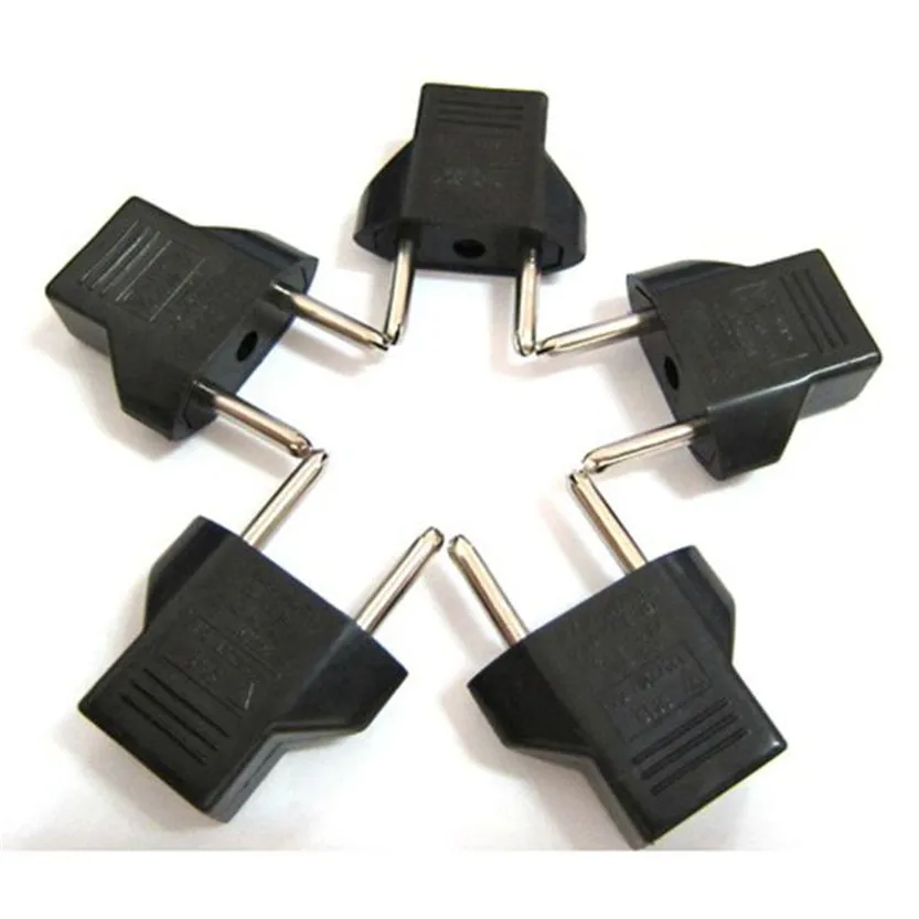 US to EU Travel AC Power Socket Plug Adapter Converter 2 Pin July04#2 Dropship | Электроника