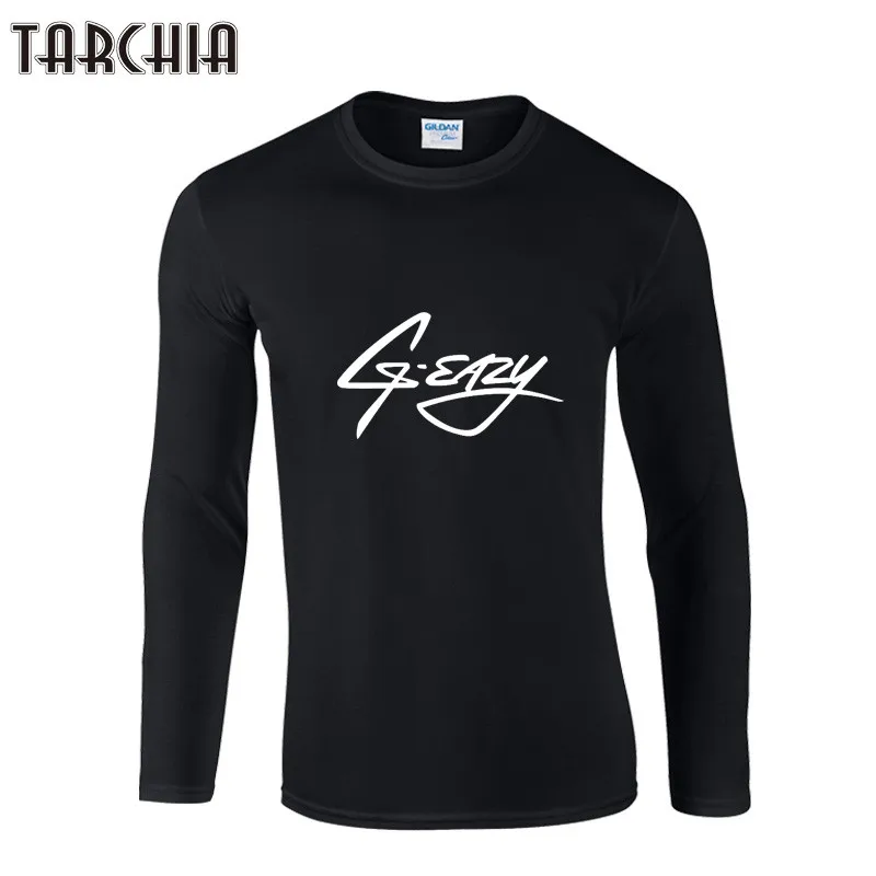 

TARCHIA 2021 New Fashion Brand Round Collar Slim Fit Long Sleeve T Shirt Men Trend Casual Men T-Shirt Cotton T Shirts Homme