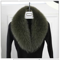 2019 women new fox fur collar multicolor shawl collar fur female fashion autumn and winter warm shawl scarve