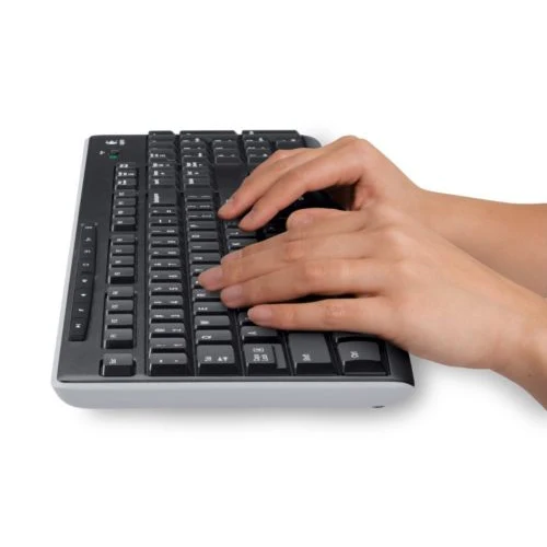 Logitech K270 Беспроводная длинная стандартная мультимедийная клавиатура для