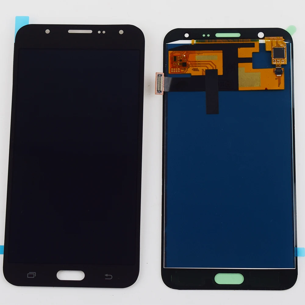 Lcd для samsung Galaxy J7 2015 lcd экран J700F J700M J700H J700FN кодирующий преобразователь сенсорного