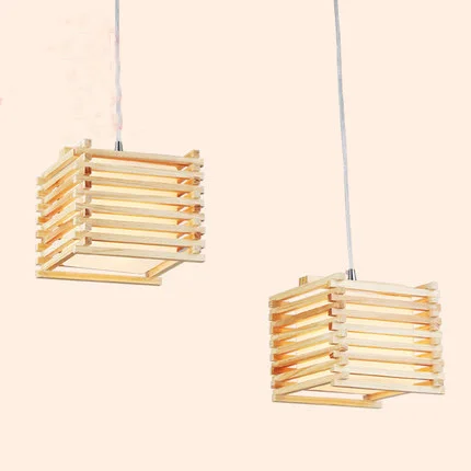 Новый дизайн 2020 деревянная мебель/семейная Деревянная люстра лампа хит продаж в