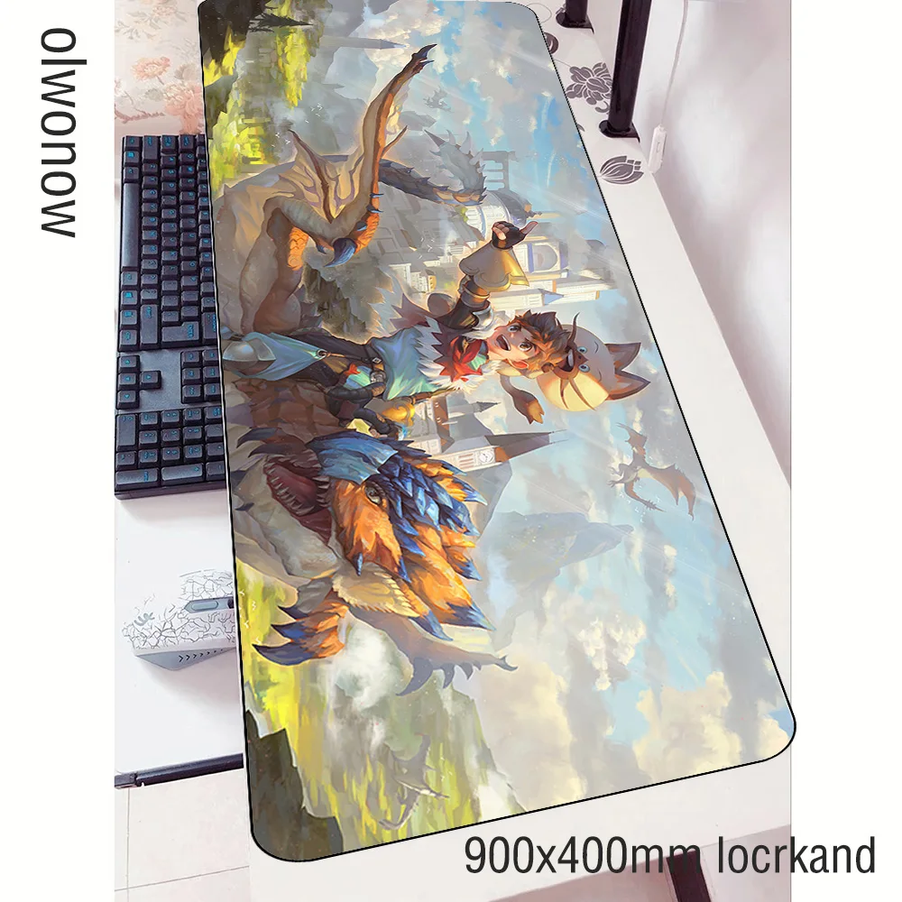 

fatalis monster hunter stories mouse pad 900x400mm pad mouse big computer mousepad xl gaming padmouse gamer laptop mouse mats