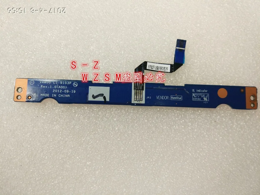 Подлинная Новый оригинальный для Dell 15R 3521 5521 Сенсорная панель Мышь плата кнопок и