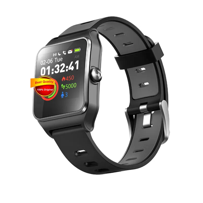 Black Спортивные gps Смарт-часы P1C профессиональный уровень динамическая поддержка сердечного ритма 17 видов спортивных режимов плавания компас Смарт-часы - Цвет: Black