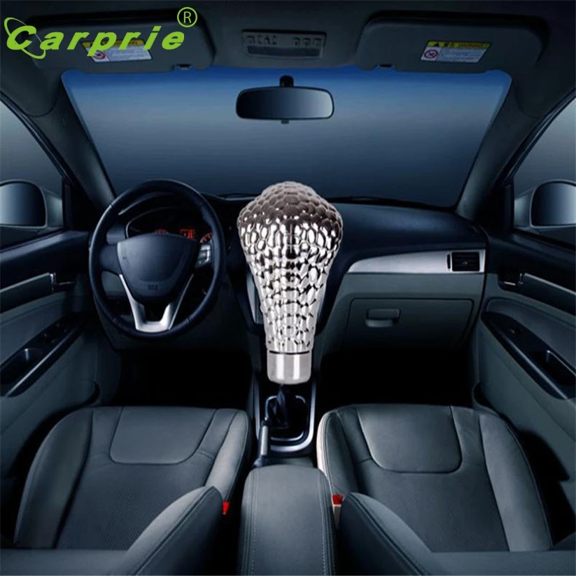 Автомобильный Стайлинг CARPRIE ручка переключения передач Хромированная
