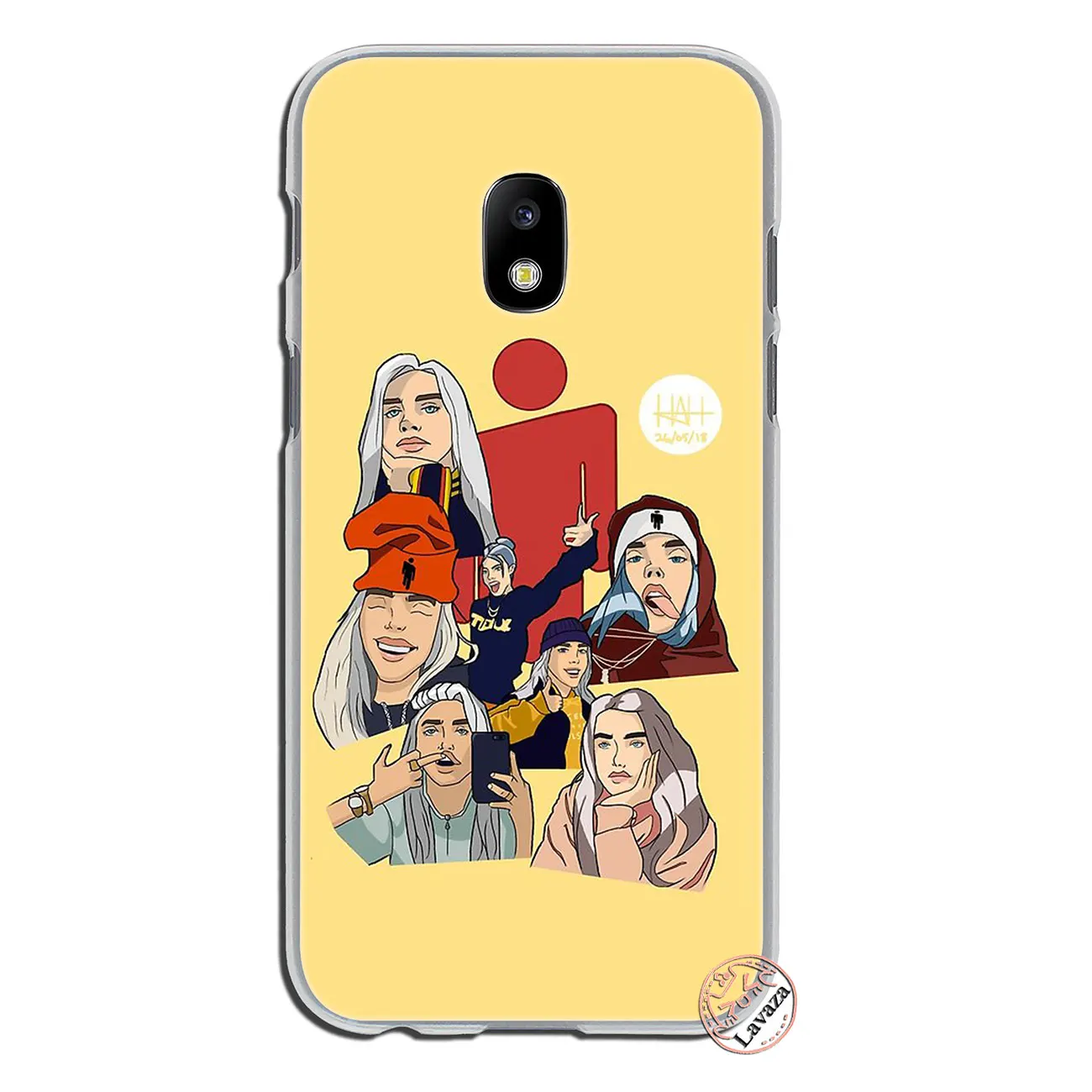 3 Чехол Lavaza Billie Eilish для samsung Galaxy J8 J7 Duo J4 J5 J6 Plus J2 J3 Prime - Цвет: 3