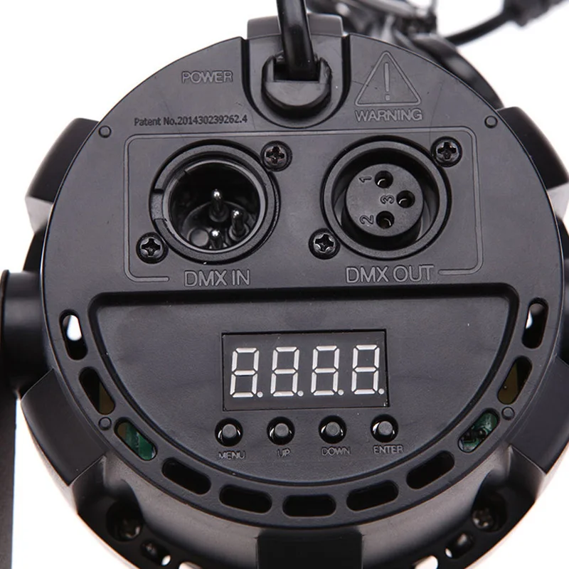 Сценический плоский светодиодный прожектор Par RGBW DMX512 3 Вт 12 светодиодов