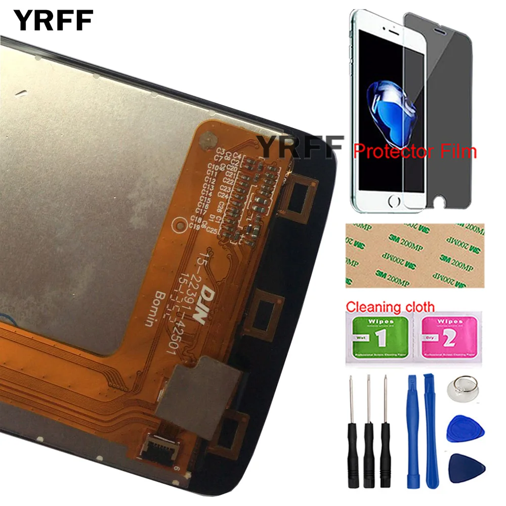 Мобильный ЖК дисплей сенсорный экран для Fly IQ4409 дигитайзер Panle сенсор полная