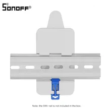 Sonoff dr Din Rail лоток Регулируемый монтируемый рельсовый держатель