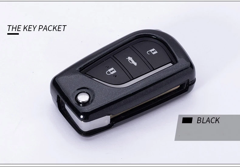 ShinMan Модные ABS Краски Автомобильный ключ чехол КРЫШКА ДЛЯ Toyota RAV4 Crown Reiz YARIS L Highlander Левин Corolla Camry MARK X VIOS