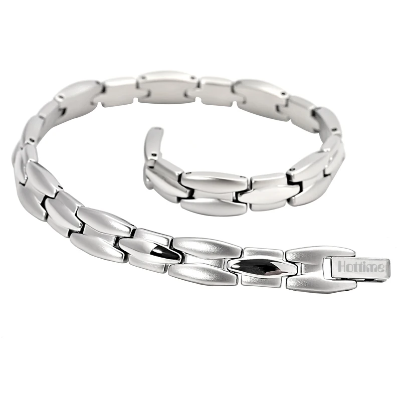 Hottime новый бренд для женщин нержавеющая сталь браслет ручной цепи ювелирные