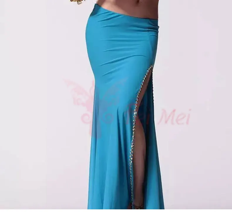 от продажи Одежда для танца живота Сексуальная танцевальная юбка Кристалл