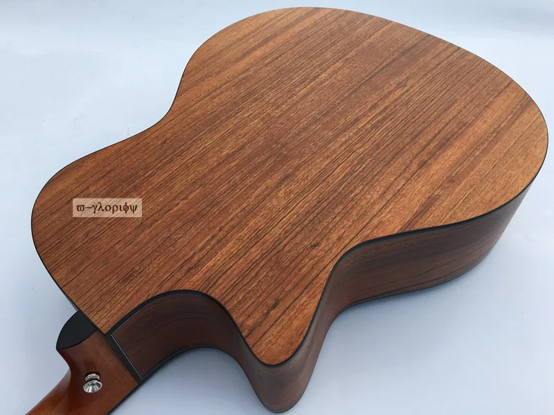 Hickory wood 41 дюймов Акустическая Электрогитара с эквалайзером с микрофоном beat board функция sunburst Цвет