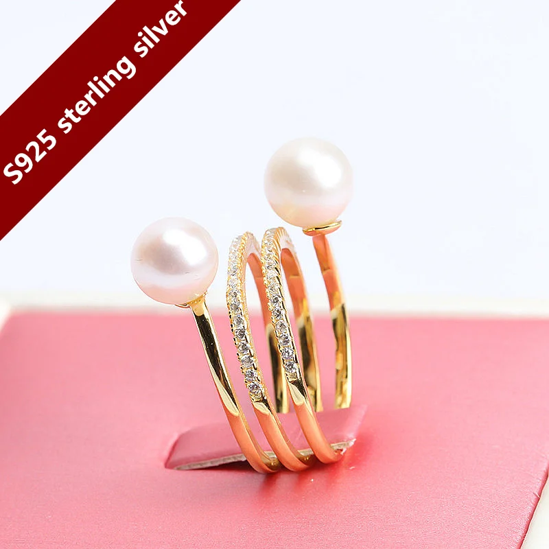 Высокое качество серебро 925 пробы инкрустированный циркон роскошный