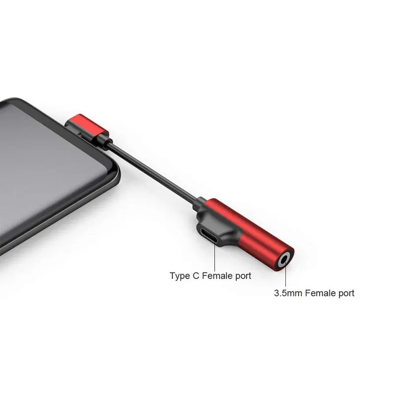 USB Type C to 3 5 мм конвертер аудио кабель для наушников Type-C Кабель-адаптер Samsung Letv xiaomi 6