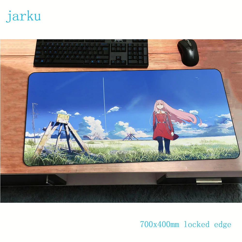 Коврик для мыши darling in the franxx 700x400x3 мм коврик на Хэллоуин игровой геймпад геймеров