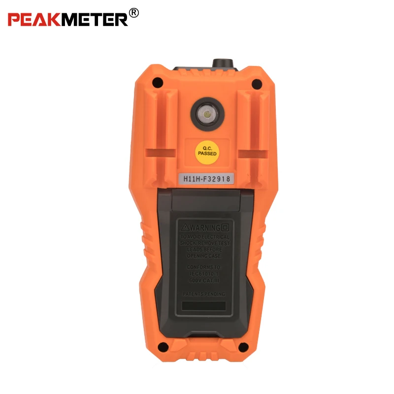 PEAKMETER PM8247S Smart AutoRange Профессиональный цифровой мультиметр Вольтметр с NCV частотной