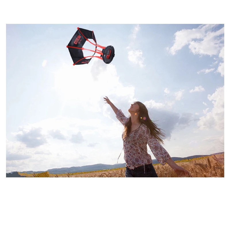 Parabolic airdrop device Parachute Air Flight photography For GoPro Hero 7 6 5 4 Camera Frame Aerial View Accessories | Электроника