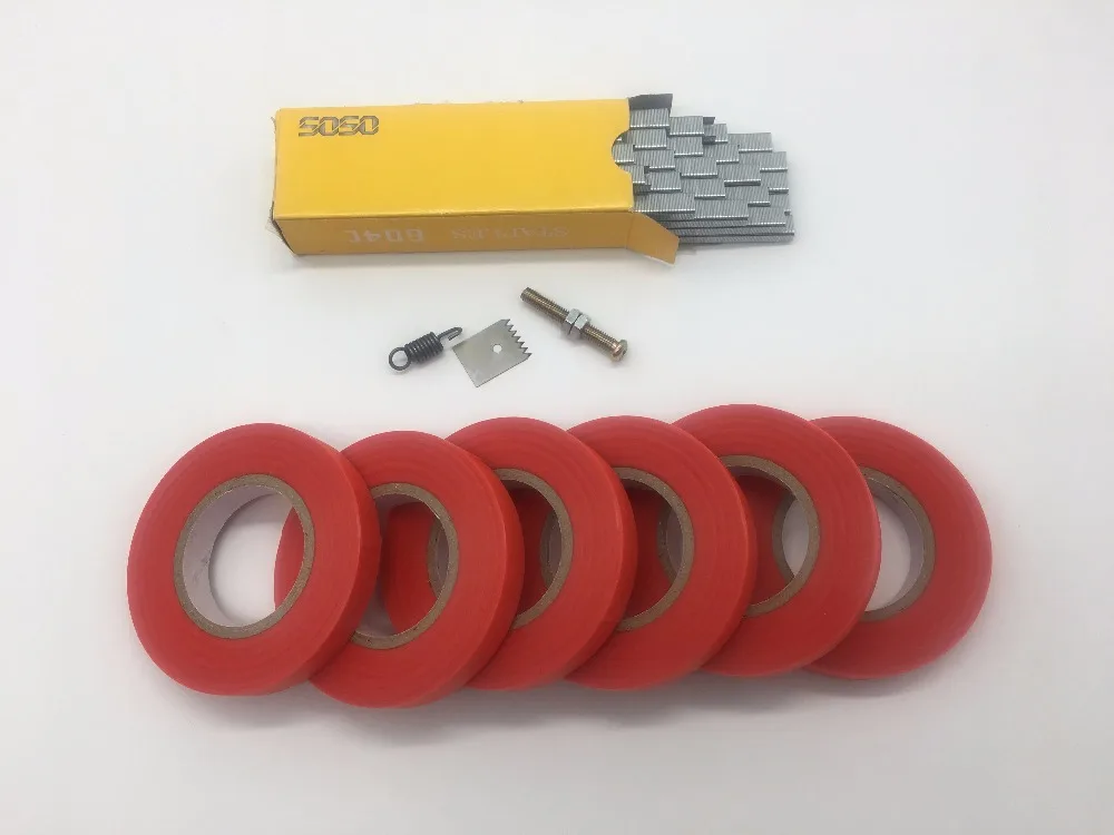 Бесплатная доставка Новинка Стиль филиал завода ручной вязки скобы + Tapener TapesBinding