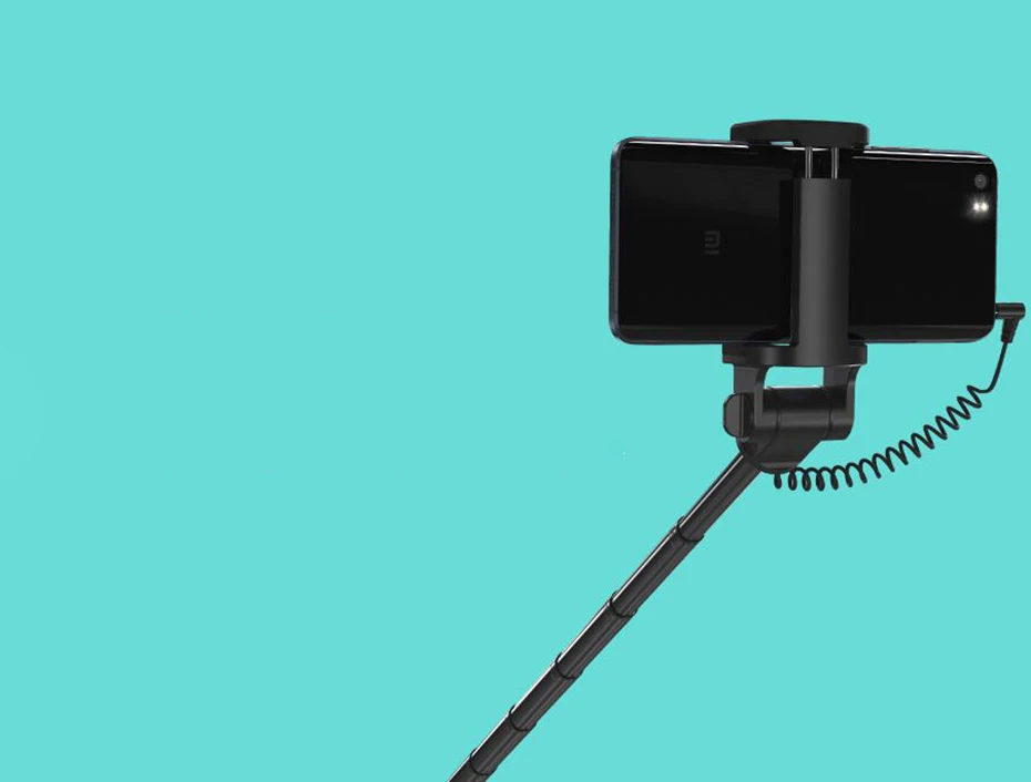Оригинальная Xiaomi Mi селфи-палка, монопод, проводной пульт дистанционного управления, селфи-палка, выдвижная ручная затвор для телефона, смартфона Android