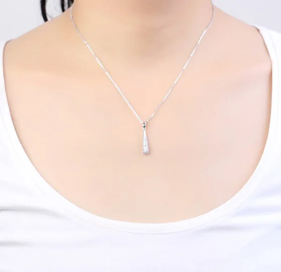 

Anngill Fashion Cute Charms Statement Zircon Pendant Vintage Necklace Women Gold Color Jewelry Gift Wholesale Drop shipping