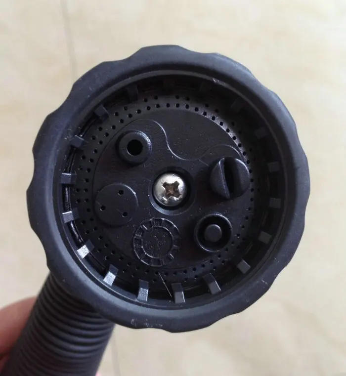 Оптовая продажа 100 футов 25 м полив комплект удлиняемый садовый шланг гибкий