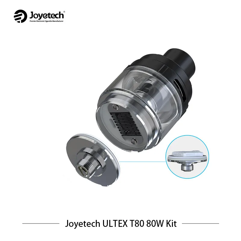Новый набор для вейпа Joyetech ULTEX T80 5 мл стартовый CUBIS Max Нагреватель ncfille сменный