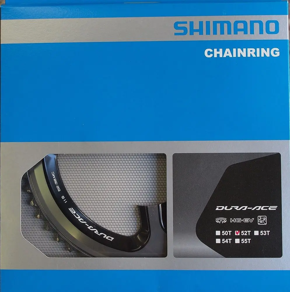 SHIMANO, FC-9000, цепное кольцо, 11 S, для дорожного велосипеда, велосипедная цепь, кольцевая пластина, шатун, 34 t, 36 t, 38 t, 39 t, 50 t, 52 t, 53 t, 54t