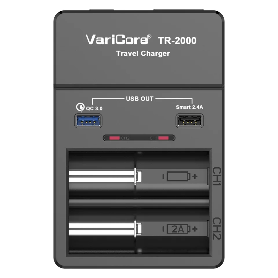 Умное зарядное устройство VariCore V40 V20i V10 U4 TR2000 18650 26650 18350 16340 18500 25500 NiMH 17500 в AA AAA 5 в|3.7v