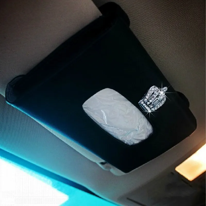 Папа корона автомобиль ткань коробка полиуретан кожа тип солнечного козырька