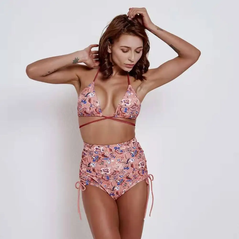 Комплект из двух предметов Плавание ming костюм для Для женщин купальник бикини