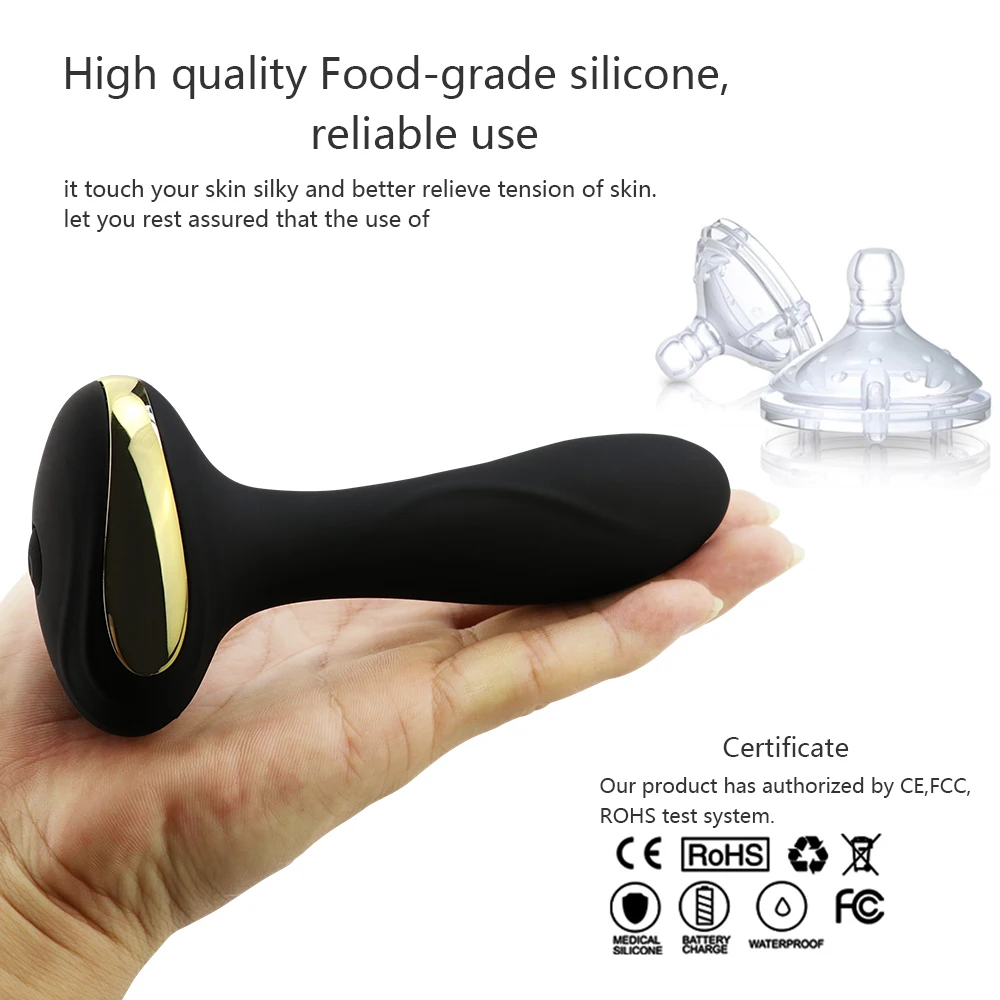 Magnetic USB Rechargeable Anal Massager Adult Sex Toys for Women Silicone Vibrator Plug Remote Control |