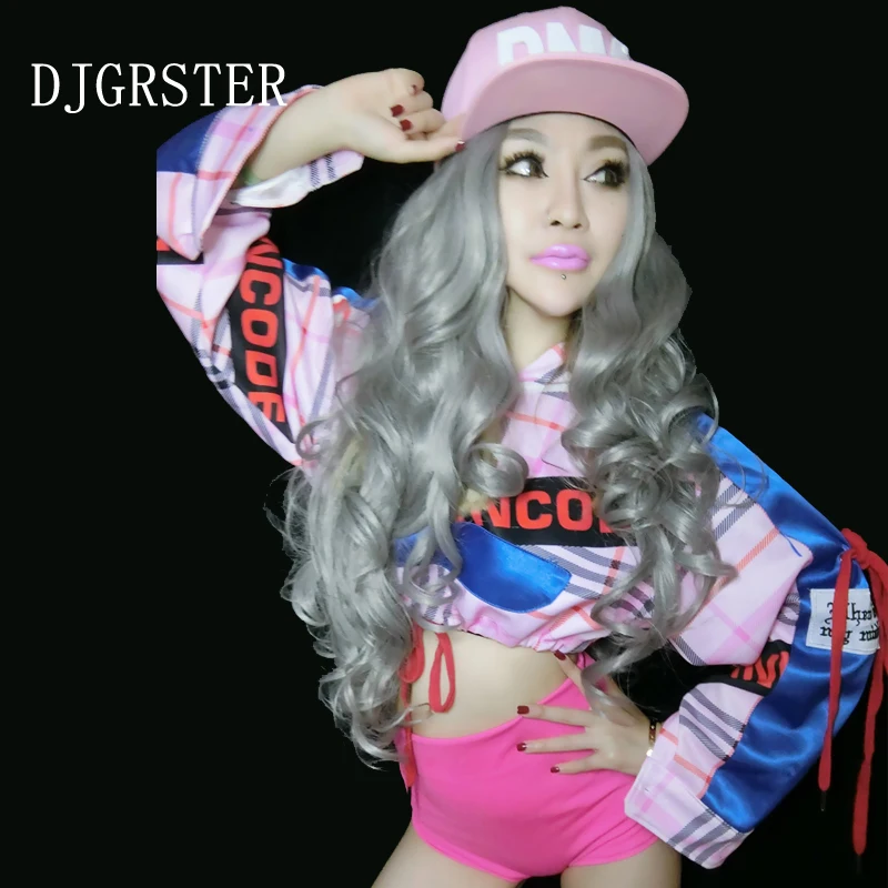DJGRSTER новые сексуальные джазовые танцевальные Сценические костюмы для певцов хип