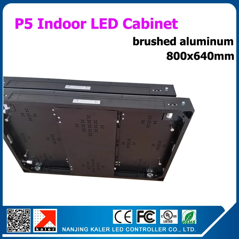 

TEEHO 800x640mm Aluminum LED Display Cabinet Profile/ Outline 800x640mm P5 LED Video Display Billboard for Business, Live Show