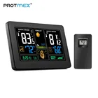 Метеостанция Protmex PT3378, Беспроводная метеостанция с оповещением и температуройвлажностьюбарометромсигнализациейфазой Луны