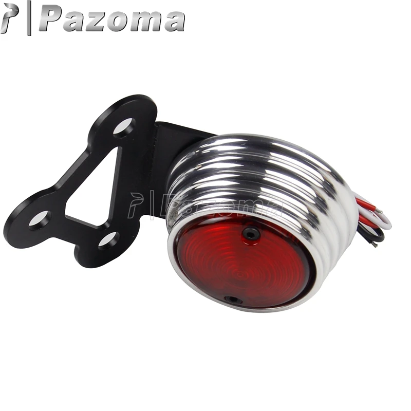 12V мотоцикл стиль Brat светодиодный задний светильник номерного знака Стоп стоп